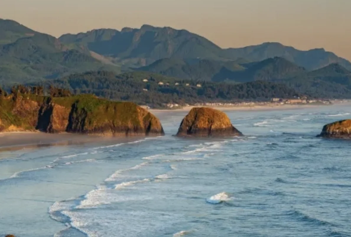 Oregon coast sea stacks